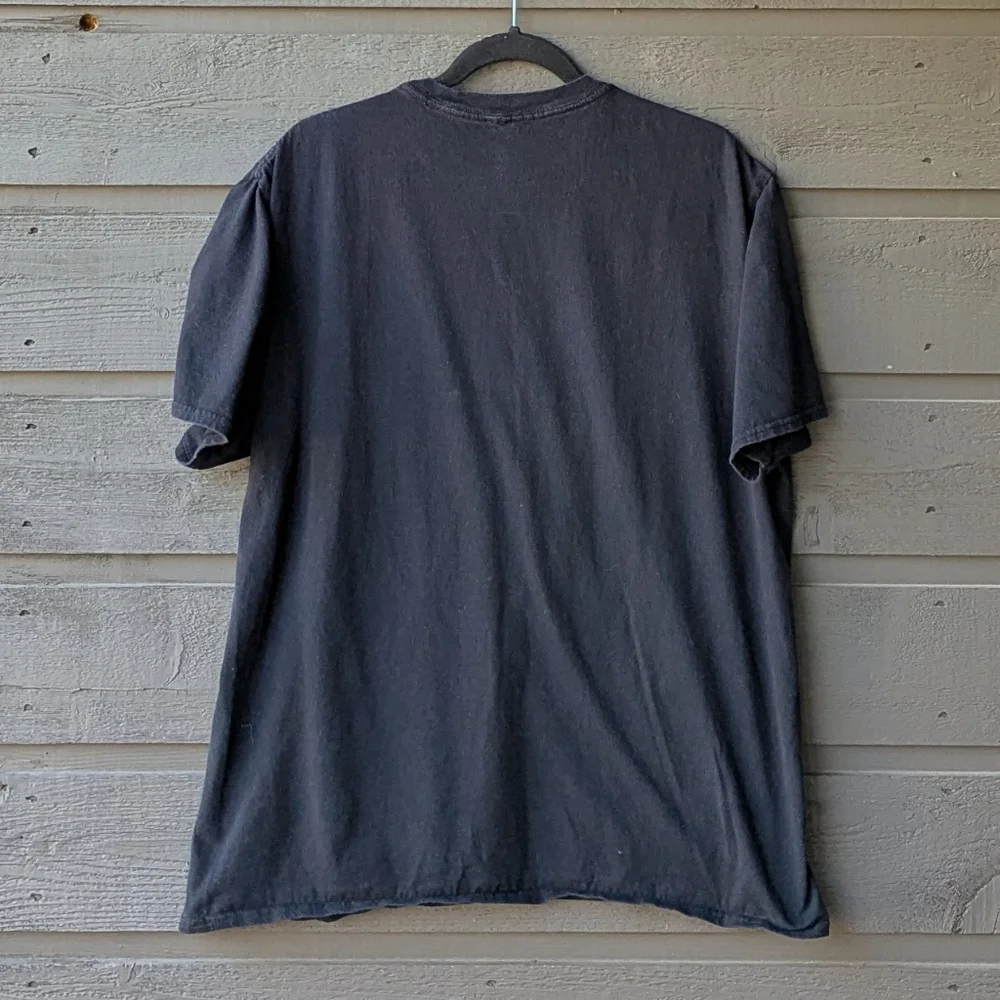 Billie Eilish Shadow Face T-Shirt Black Size XL